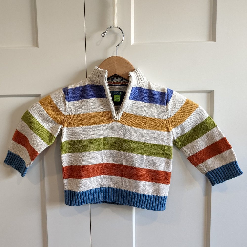 Greendog striped sweater
